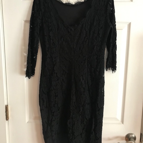 Black lace dress - Picture 4 of 6